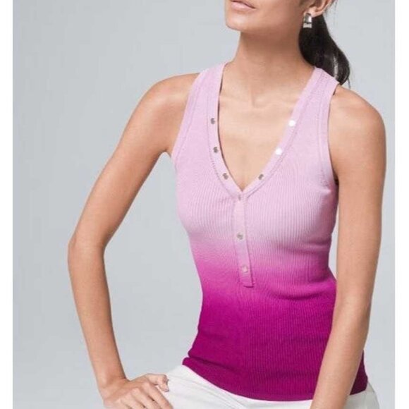 White House Black Market Tops - White House Black Market Purple Top